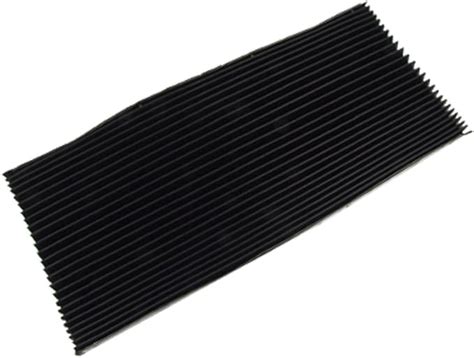 cnc machine black rubber accordion pleats shield cover others|accordion shield cover.